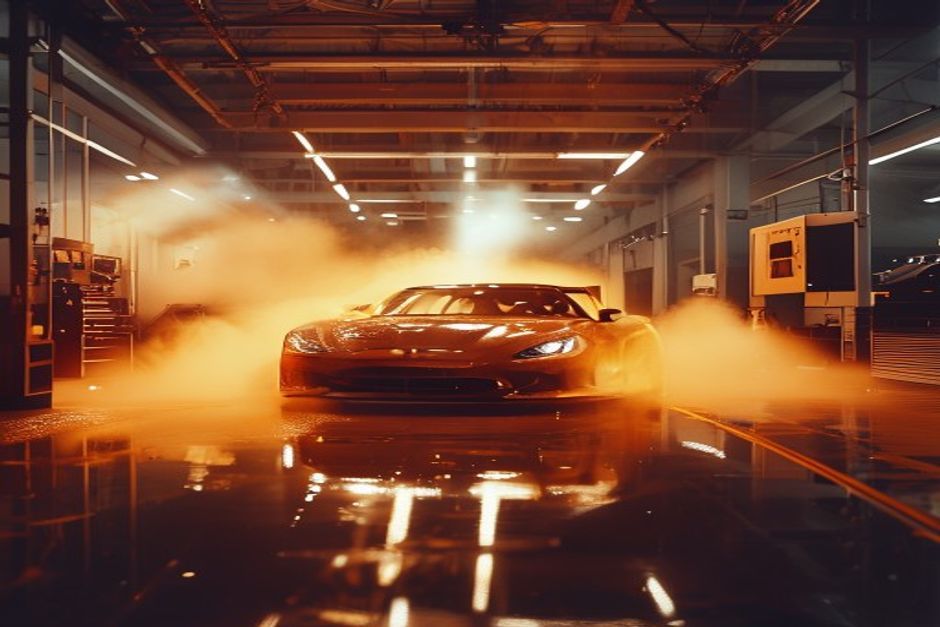 Precision automotive paint matching and spray booth finishing